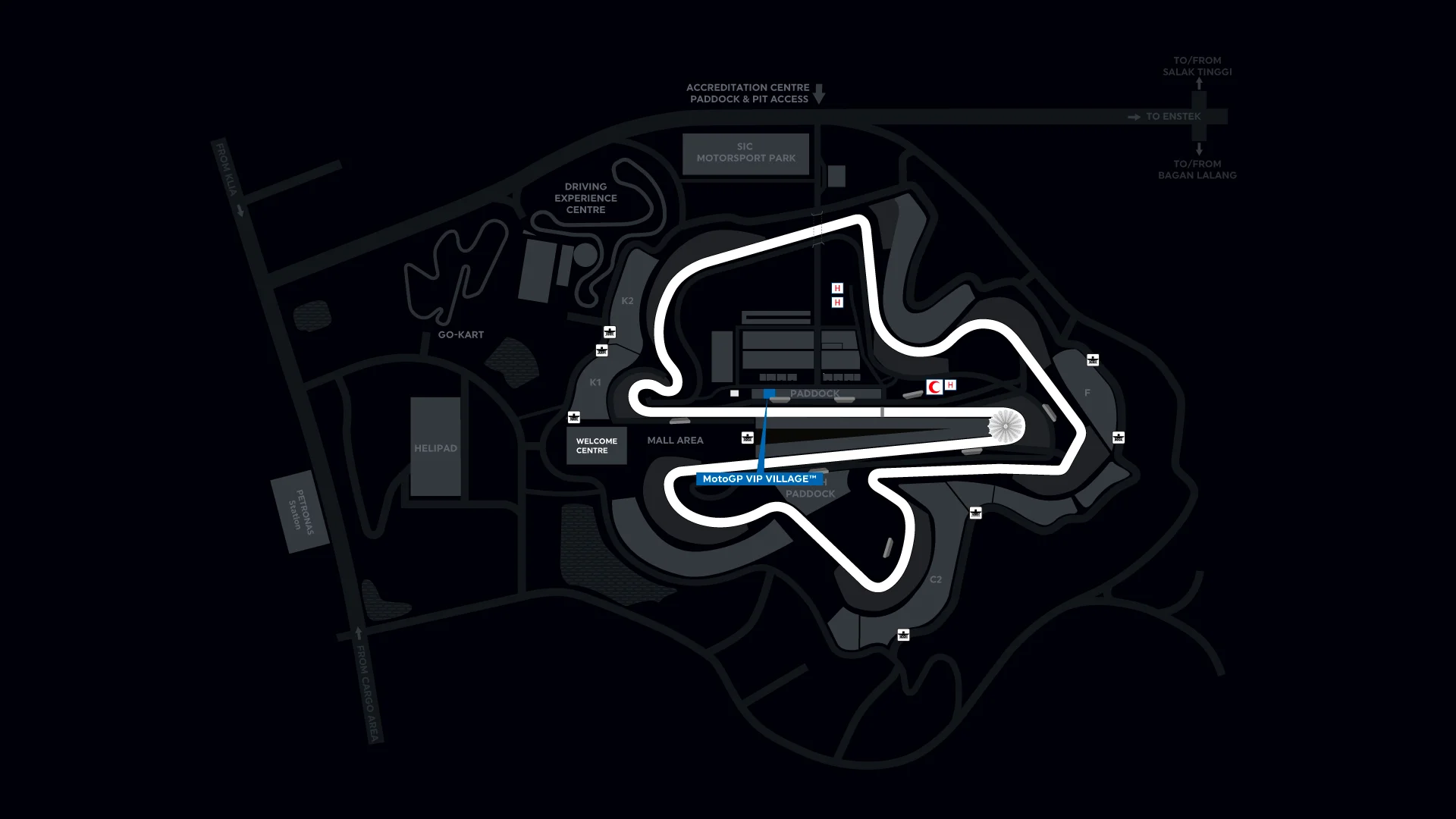 General Map - MOTOGP MALAYSIA 2026 – VIP VILLAGE
